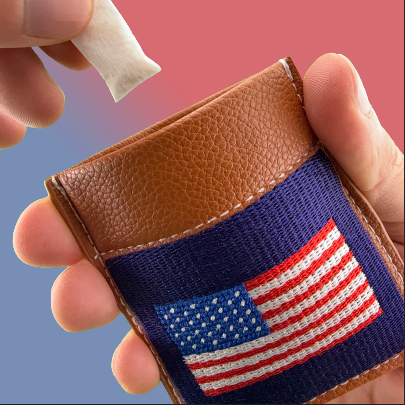American Flag Needlepoint