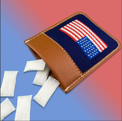 American Flag Needlepoint